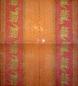 Preview: TA-013 Animals Africa - 1-ply (orange/Banana Fibre) - Ihr - Table Runner 33x600cm